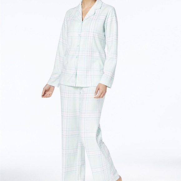 Charter Club Other - Charter Club Plaid Pajama Set Plus Size Sz 3XL